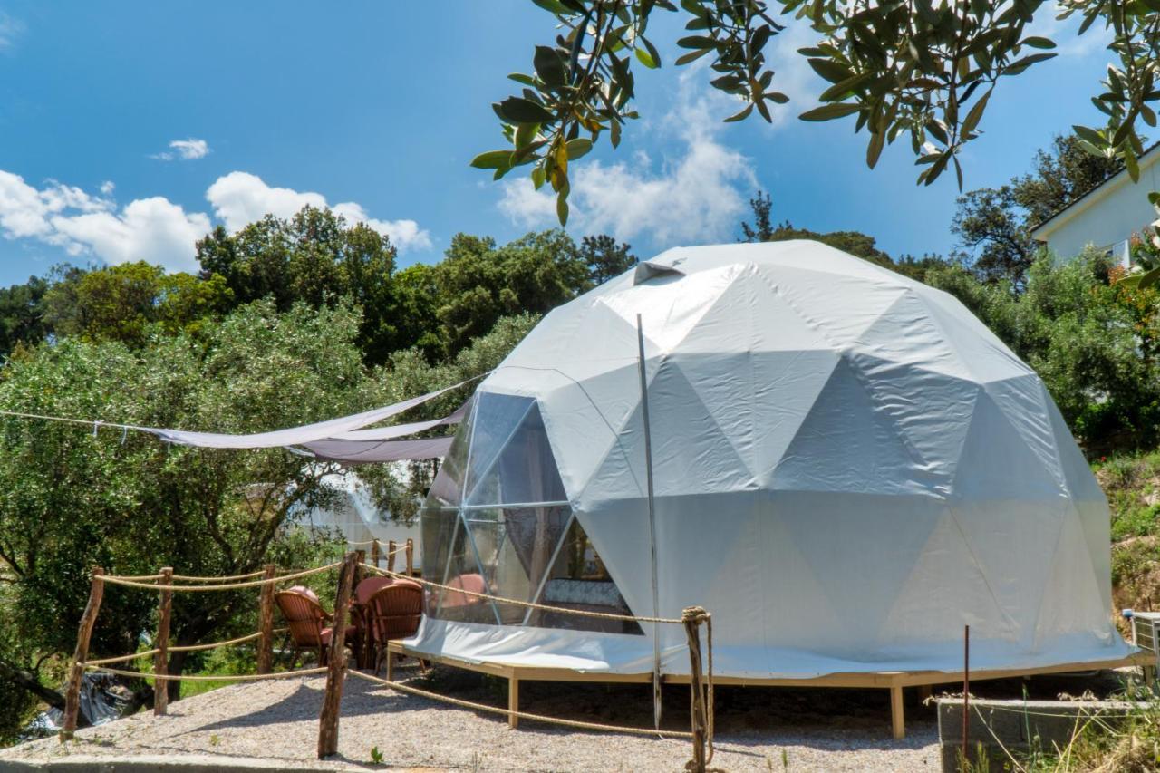 Luxury Dome Tents Ikaria Ap'Esso2 Ράχες Εξωτερικό φωτογραφία